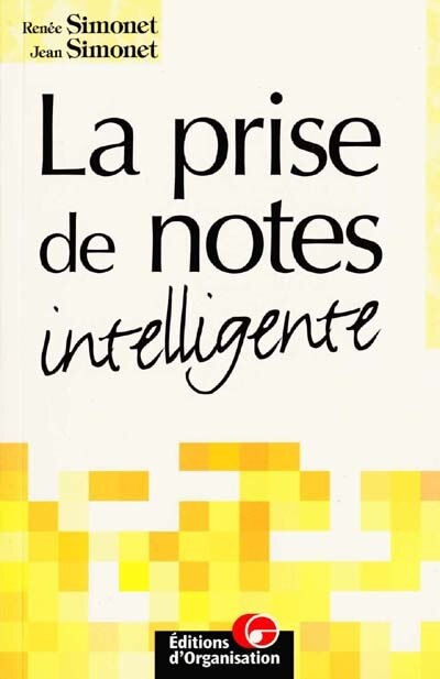 Front cover_La prise de notes intelligente