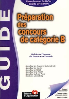 Front cover_Préparation des concours de catégorie B