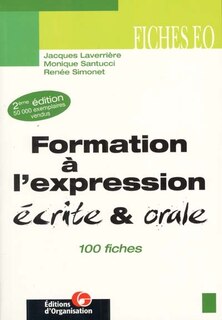Couverture_Formation à l'expression écrite et orale