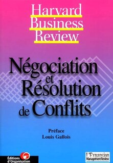 Front cover_Négociation et résolution de conflits