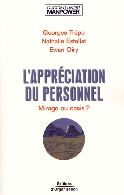 Front cover_L' appréciation du personnel