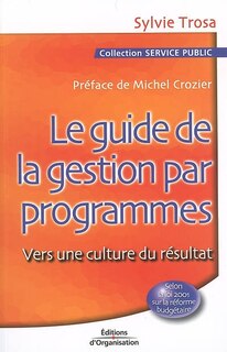 Front cover_Le guide de la gestion par programmes