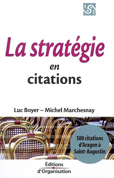 Front cover_La stratégie en citations