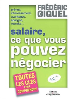 Front cover_Salaire, ce que vous pouvez négocier