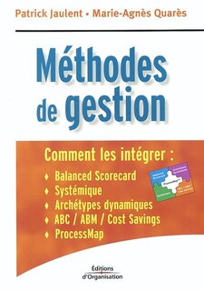Front cover_Methodes de gestion