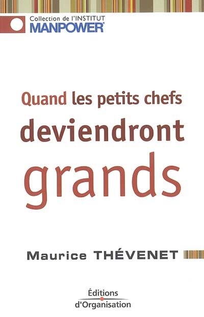Front cover_Quand les petits chefs deviendront grands