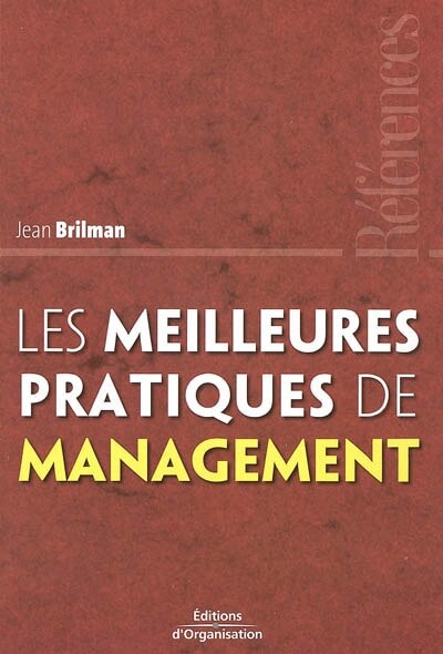 Front cover_Les meilleures pratiques de management : dans le nouveau contexte économique mondial