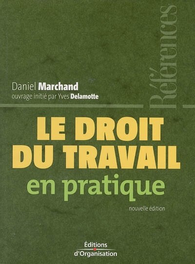Front cover_Le droit du travail en pratique