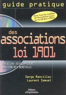 Couverture_Guide pratique des associations loi 1901 : création, développement, gestion des bénévoles