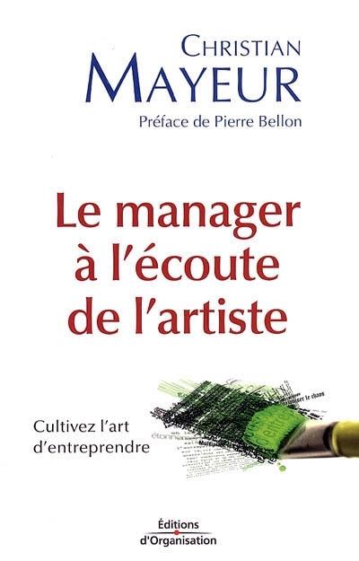 Front cover_Le manager à l'écoute de l'artiste