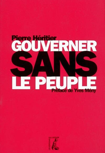Front cover_Gouverner sans le peuple