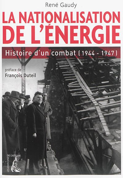 Front cover_La nationalisation de l'énergie