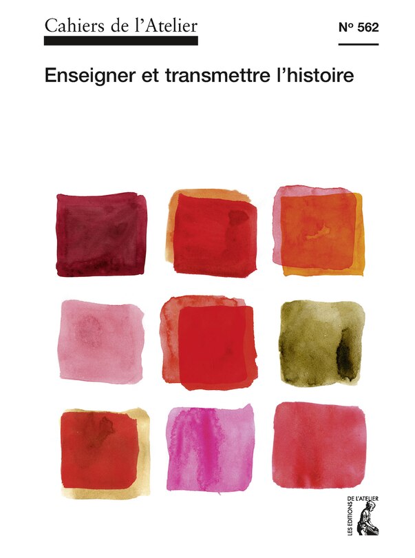 Front cover_Cahiers de l'Atelier, no 562