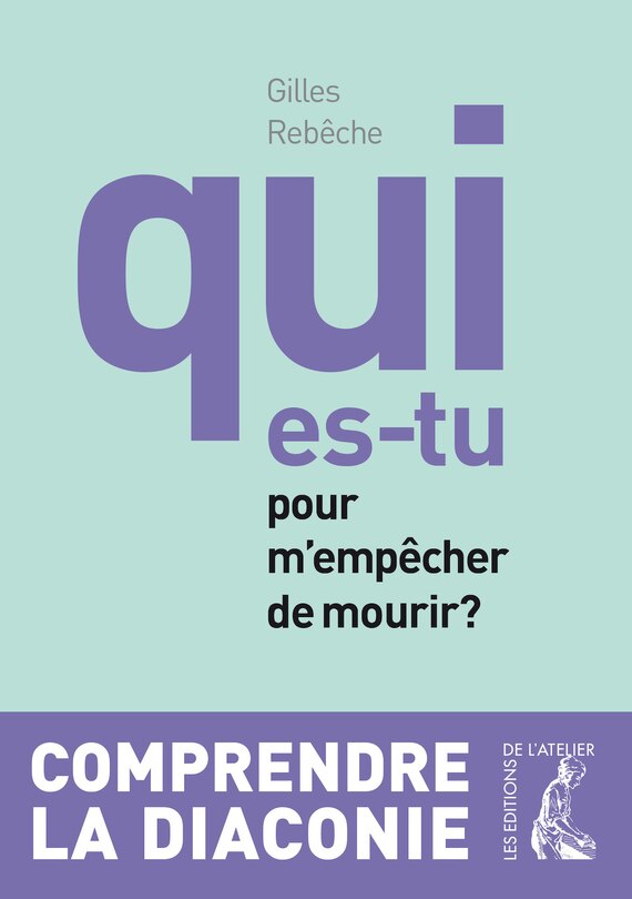 Front cover_Qui es-tu pour m'empêcher de mourir ?
