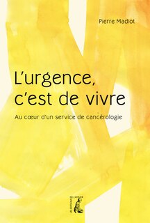 Couverture_L' urgence, c'est de vivre
