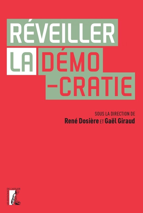 Front cover_Réveiller la démocratie