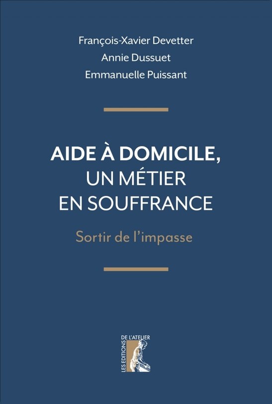 Front cover_Aide à domicile, un métier en souffrance