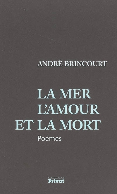 Front cover_La mer, l'amour et la mort : poèmes