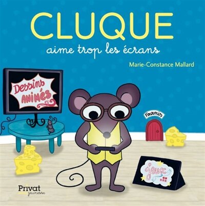 Front cover_Cluque aime trop les &eacute;crans