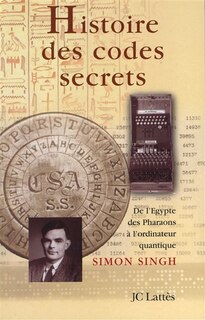 Front cover_Histoire des codes secrets