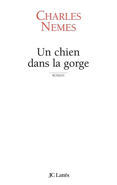 Front cover_Un chien dans la gorge