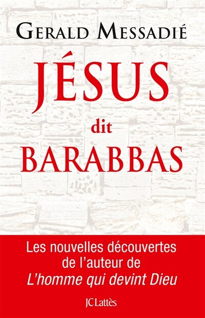 Front cover_Jésus dit Barabbas