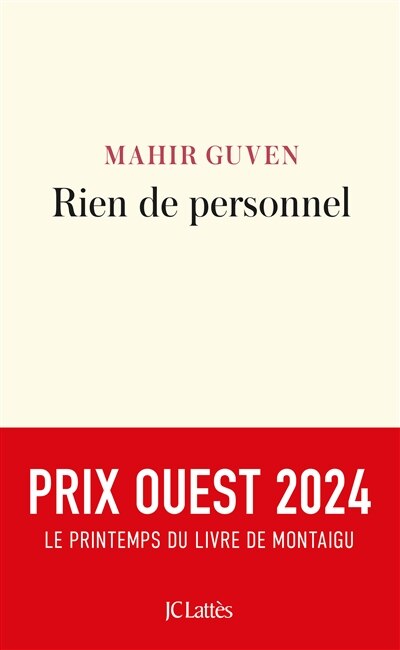 Front cover_Rien de personnel : vies françaises de la famille Güven