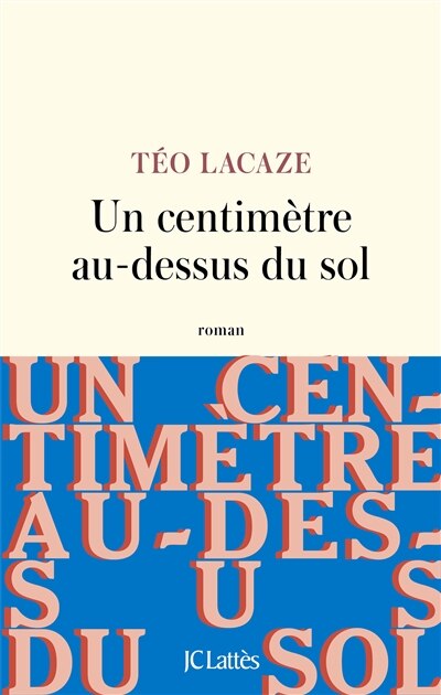 Front cover_Un centimètre au-dessus du sol