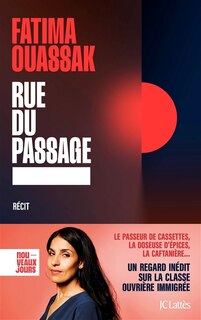Couverture_Rue du passage : récit