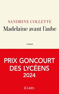 Couverture_Madelaine avant l'aube