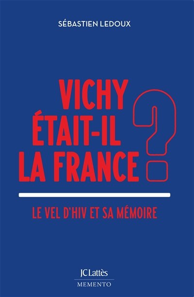 Front cover_Vichy était-il la France ?