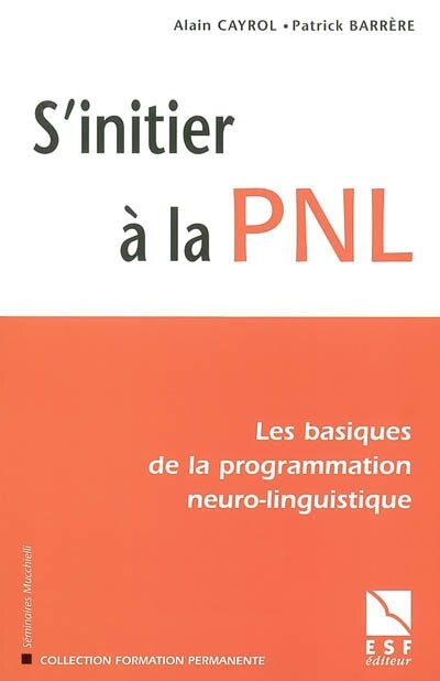 Front cover_S'initier à la PNL