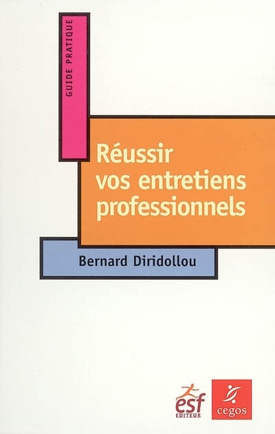 Couverture_Réussir vos entretiens professionnels