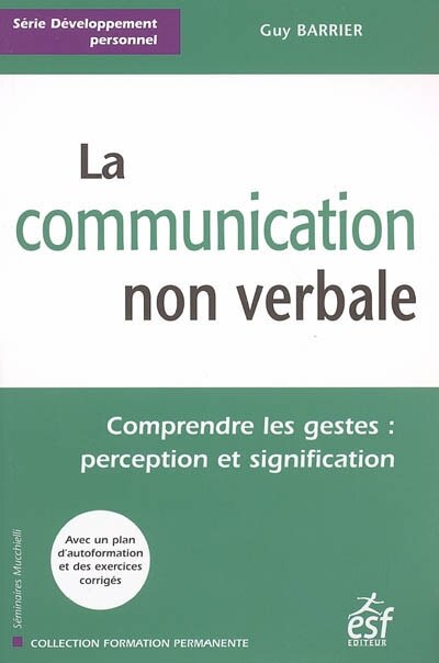 Front cover_La communication non verbale : comprendre les gestes, perception et signification