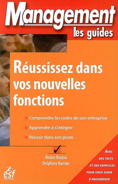 Front cover_Réussissez dans vos nouvelles fonctions
