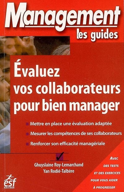 Front cover_Evaluez vos collaborateurs pour bien manager