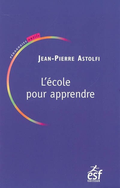 Couverture_L'école pour apprendre