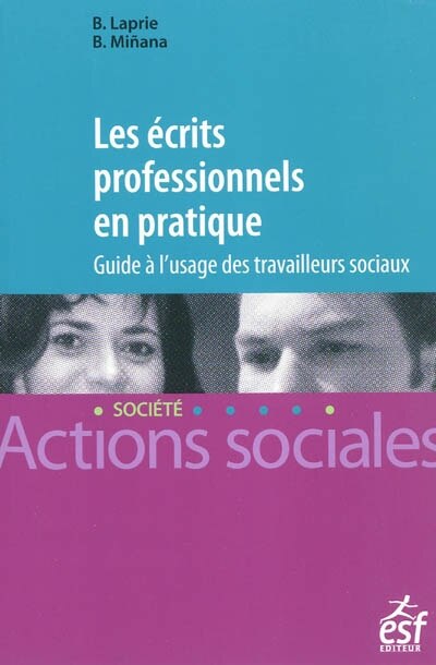 Couverture_Les écrits professionnels en pratique