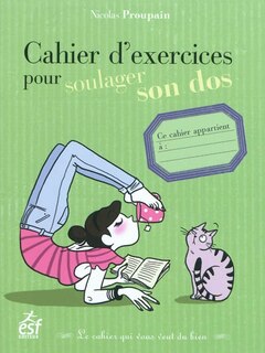 Front cover_Cahier d'exercices pour soulager son dos