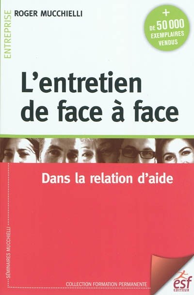 Front cover_L'entretien de face à face dans la relation d'aide