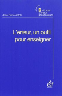 Couverture_L' erreur, un outil pour enseigner