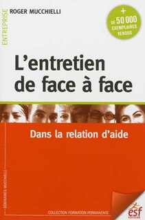 Front cover_L'entretien de face à face dans la relation d'aide