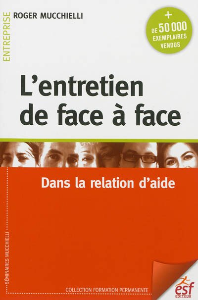 Front cover_L'entretien de face à face dans la relation d'aide