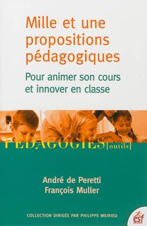 Front cover_Mille et une propositions pédagogiques pour animer son cours et innover en classe