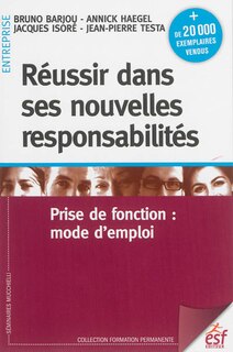 Front cover_Réussir dans ses nouvelles responsabilités