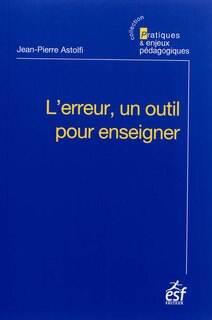 Couverture_L' erreur, un outil pour enseigner