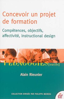 Front cover_Concevoir un projet de formation