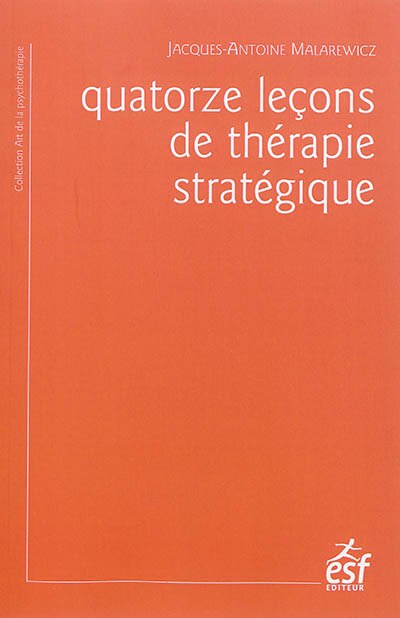 Front cover_Quatorze leçons de thérapie stratégique