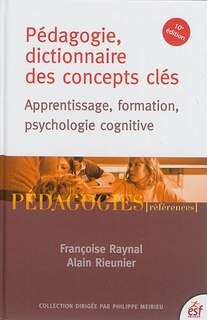 Couverture_Pédagogie, dictionnaire des concepts clés