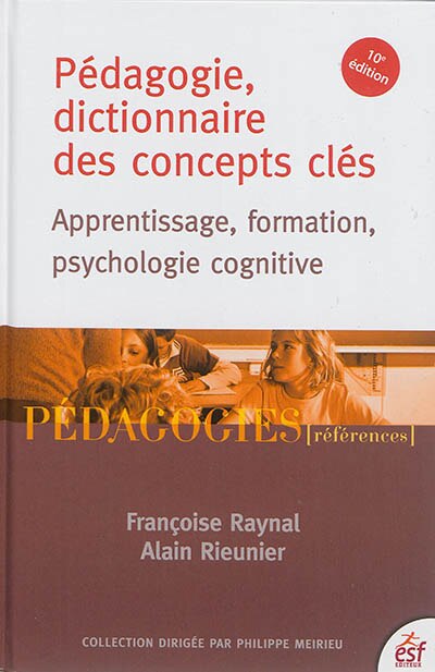 Couverture_Pédagogie, dictionnaire des concepts clés